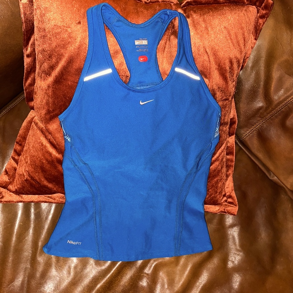 Nike - Dry Fit - blue workout tank